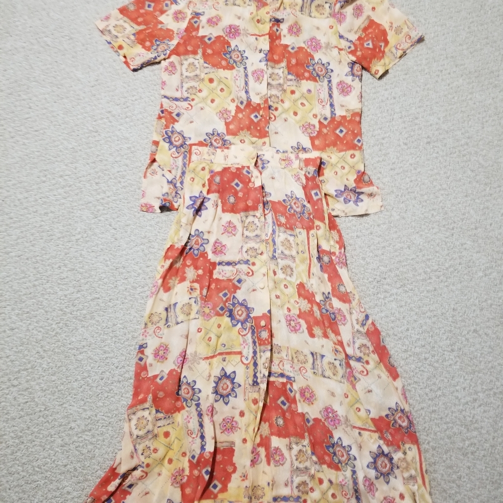 Vintage Skirt Set